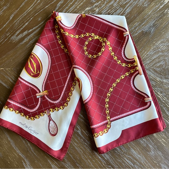 Authentic Cartier Scarf - Picture 9 of 10